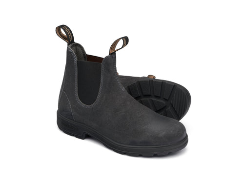 Blundstone 1910 Steel Grey Wax Suede