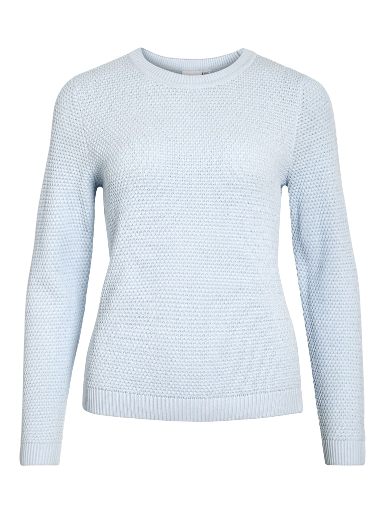 VIDALO O-NECK L/S KNIT TOP- NOOS