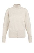 Pullover mit hohem Kragen