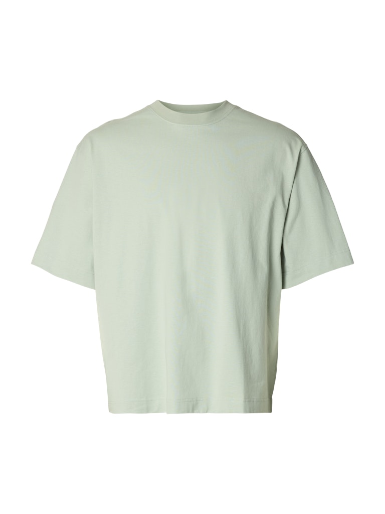 SLHBOXYLOGAN SS O-NECK LOGO TEE