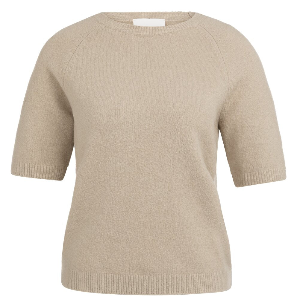 Weicher kurz?rmeliger Pullover