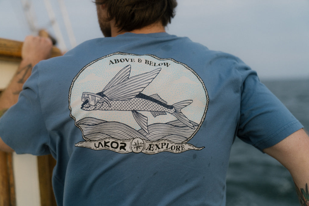 Above and Below Back T-shirt