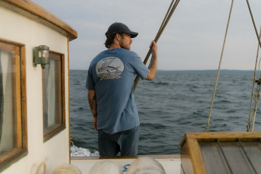 Above and Below Back T-shirt