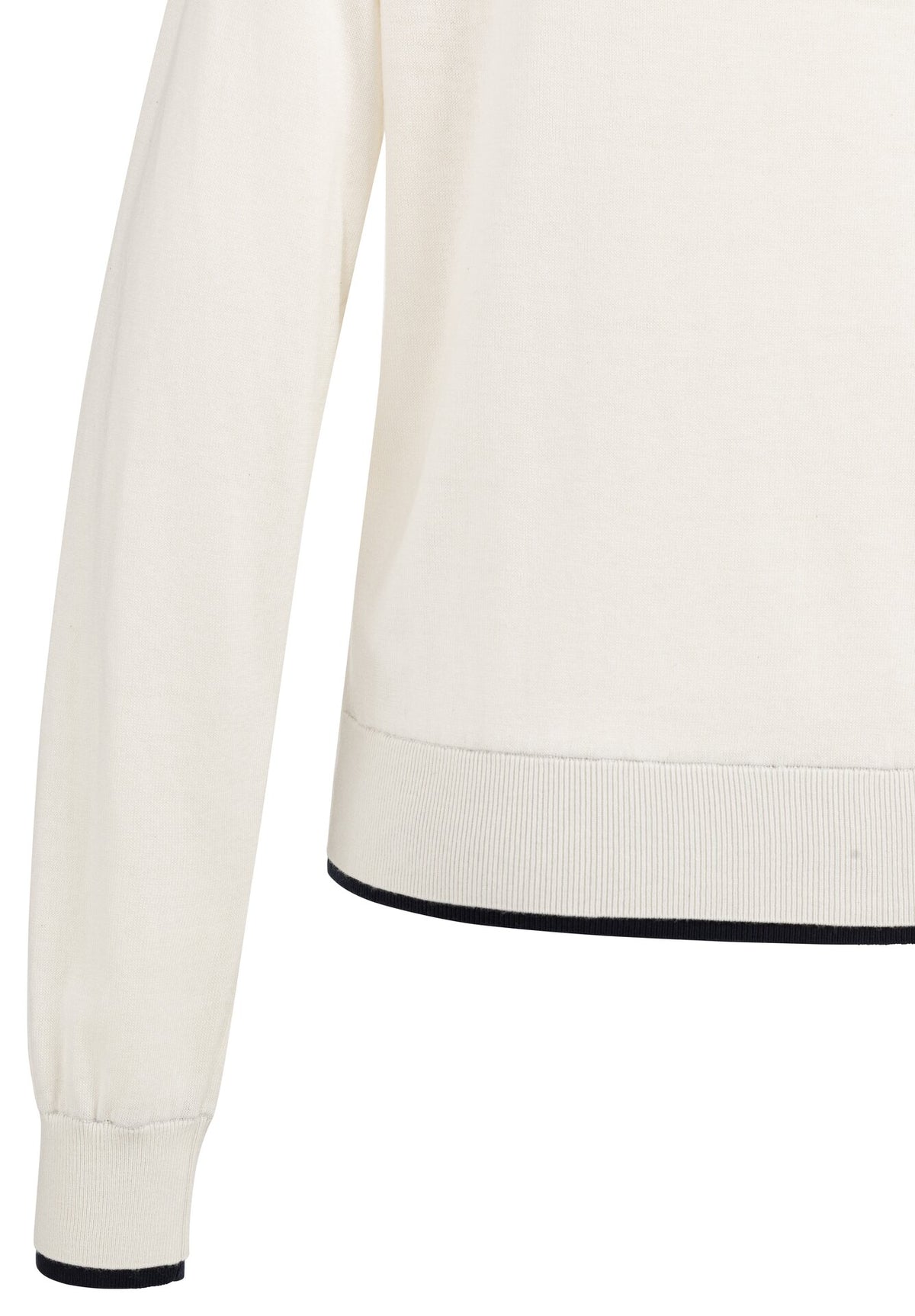 Pullover mit U-Boot-Ausschnitt