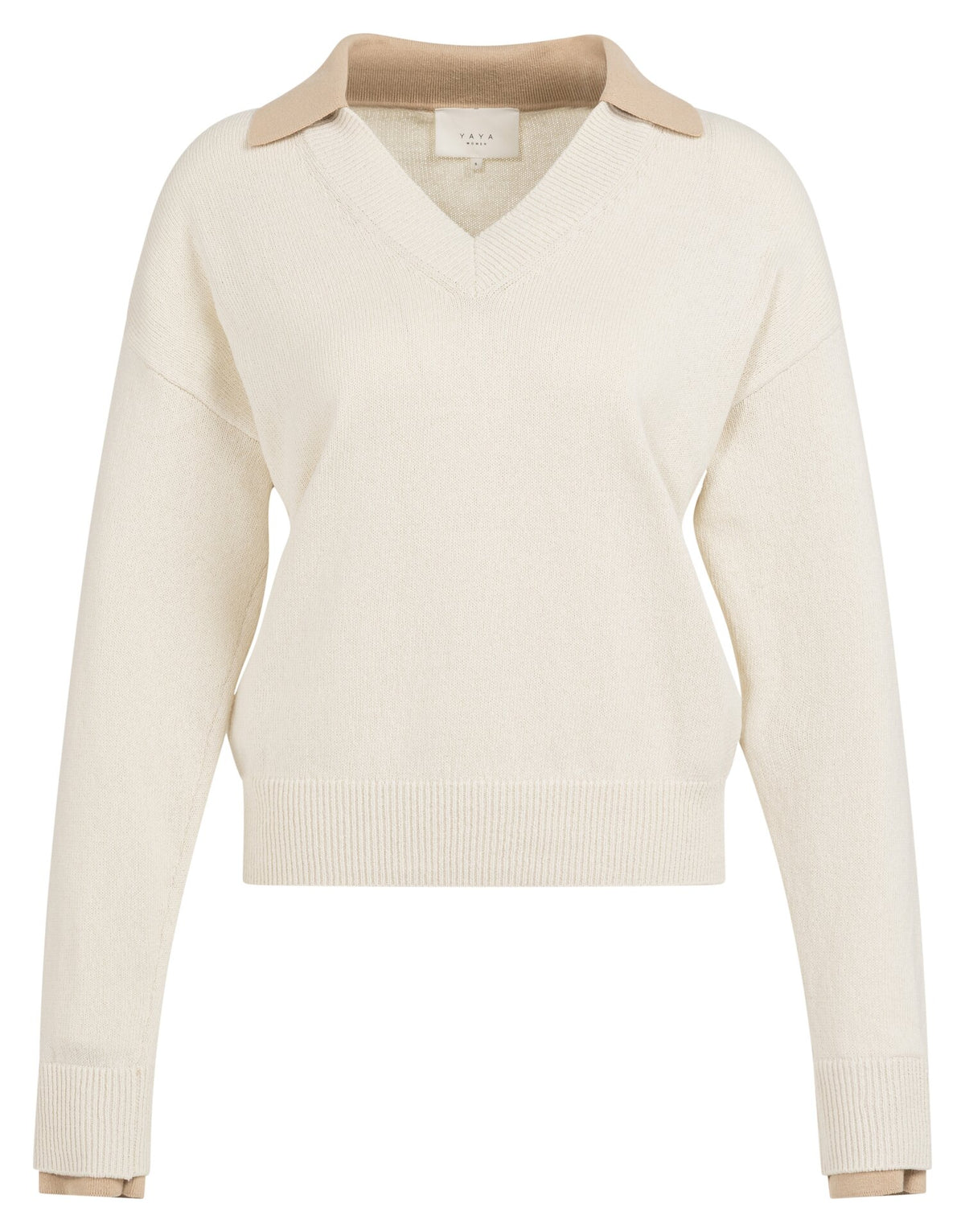 Pullover mit V-Ausschnitt