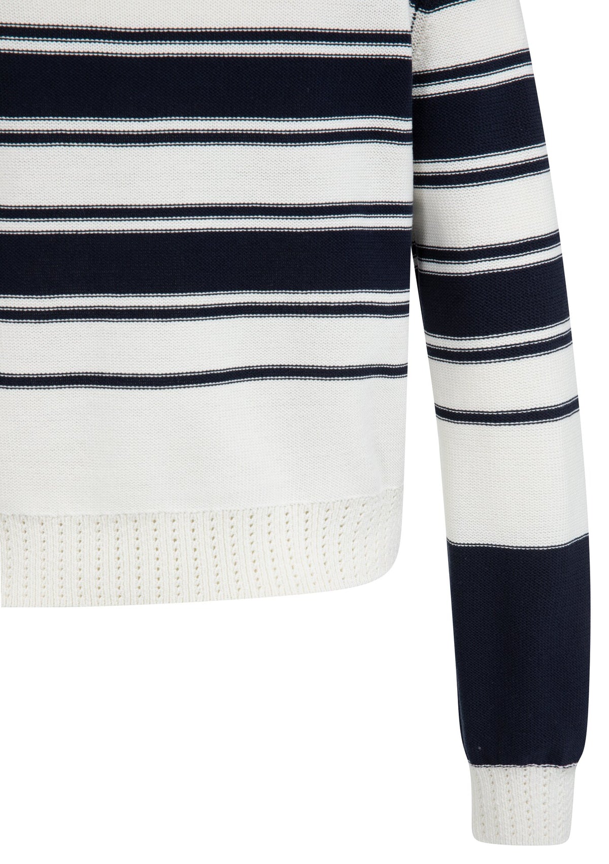 Gestreifter Pullover