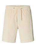 SLHREGULAR-JACE CORDUROY SHORTS NOO
