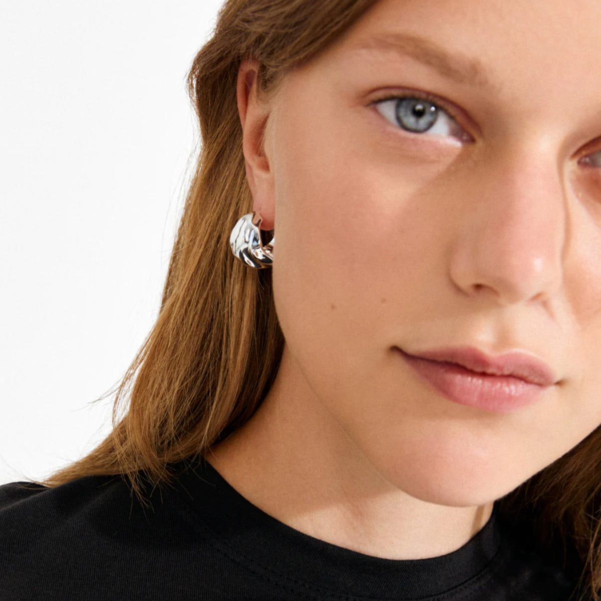 JOHNNIE earrings silver-plated