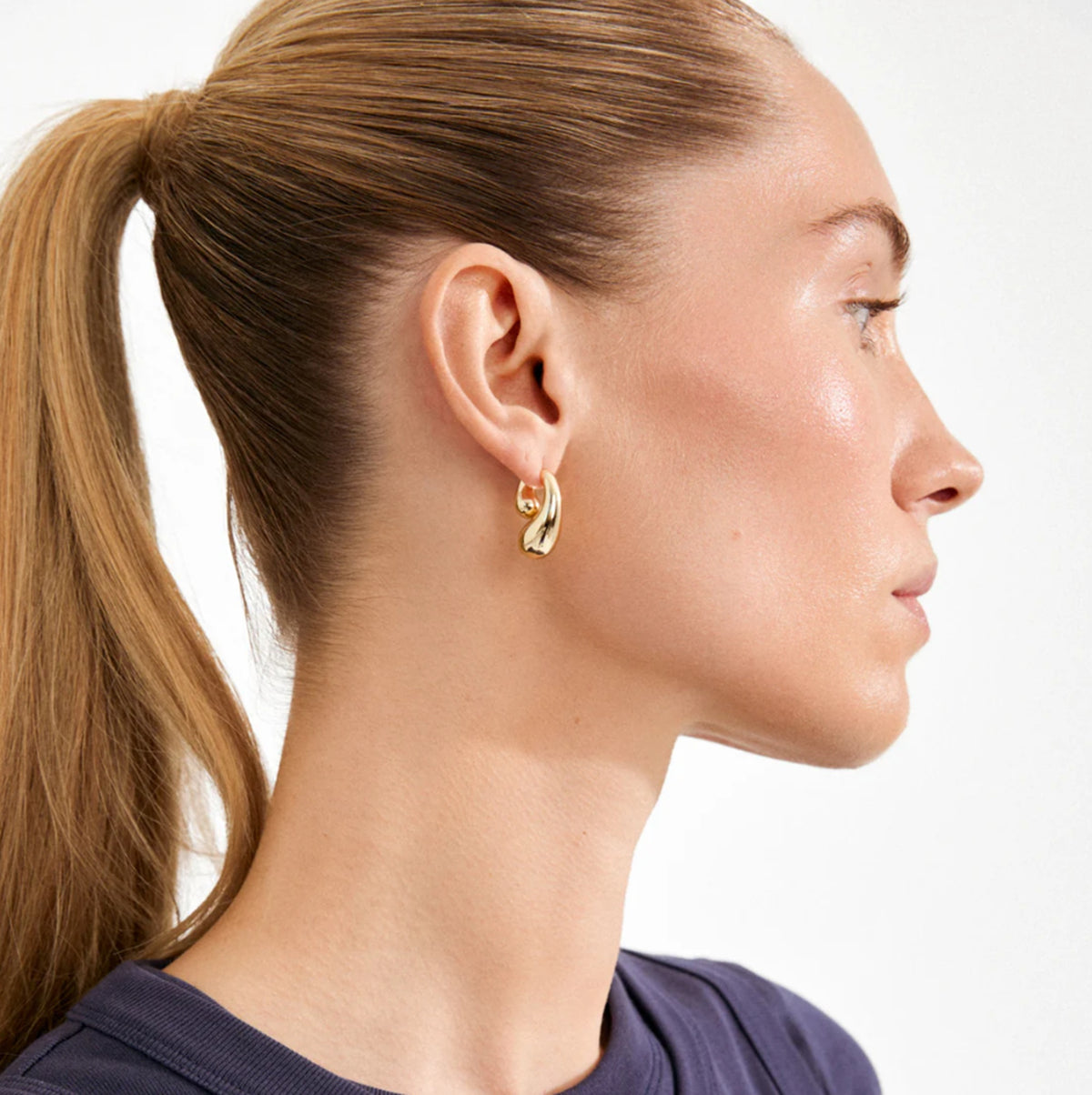 JENNINGS earrings gold-plated