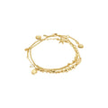 PRISM bracelet gold-plated