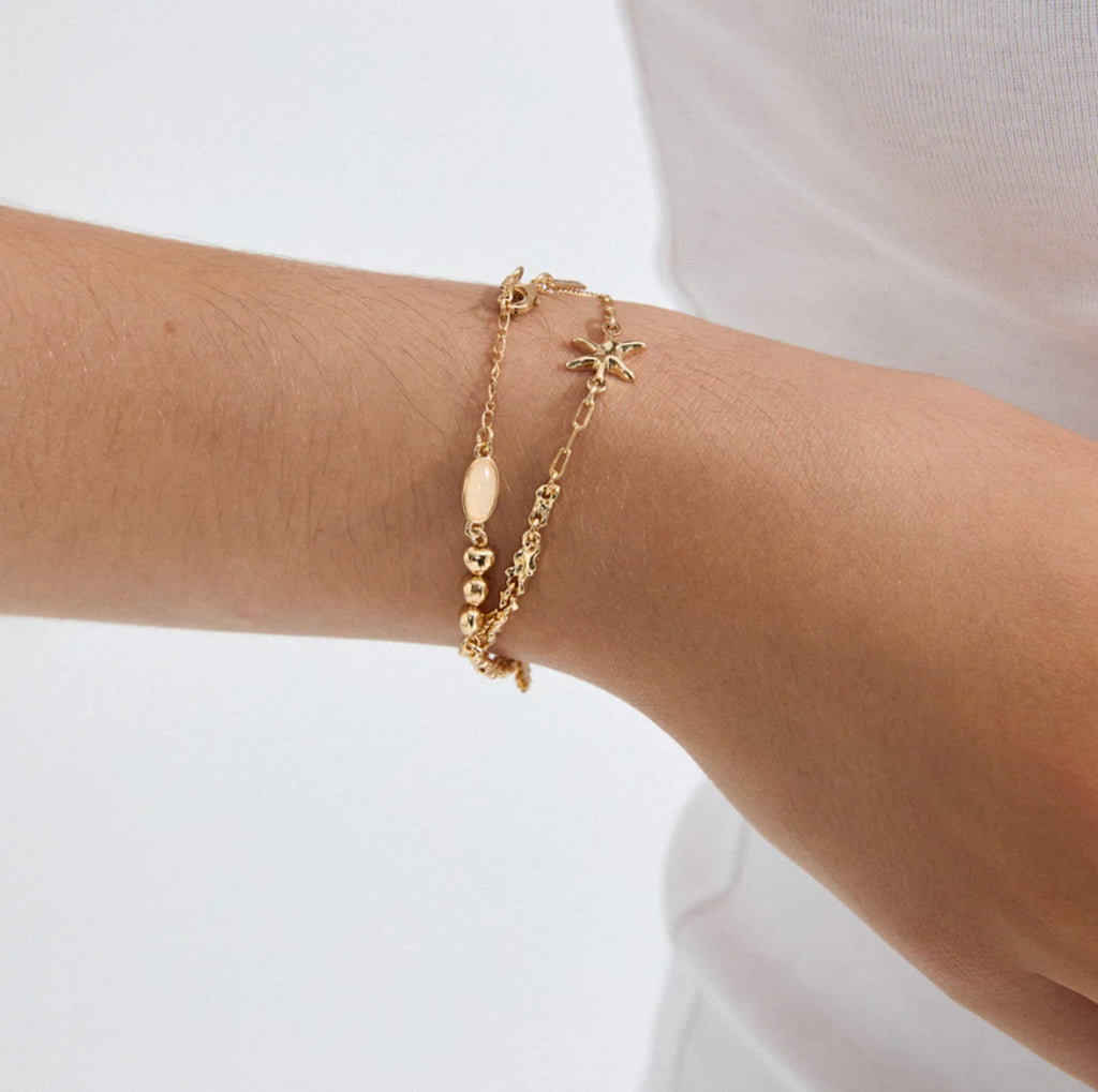 PRISM bracelet gold-plated