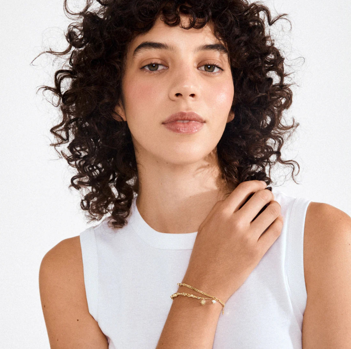 PRISM bracelet gold-plated