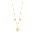 PRISM necklace gold-plated