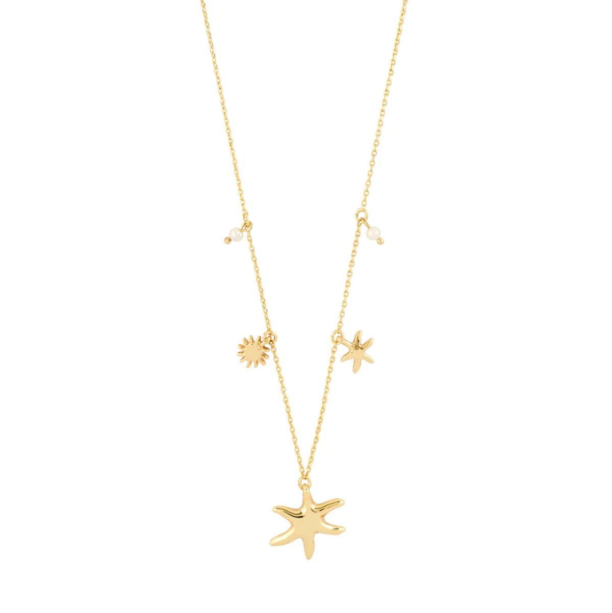 PRISM necklace gold-plated