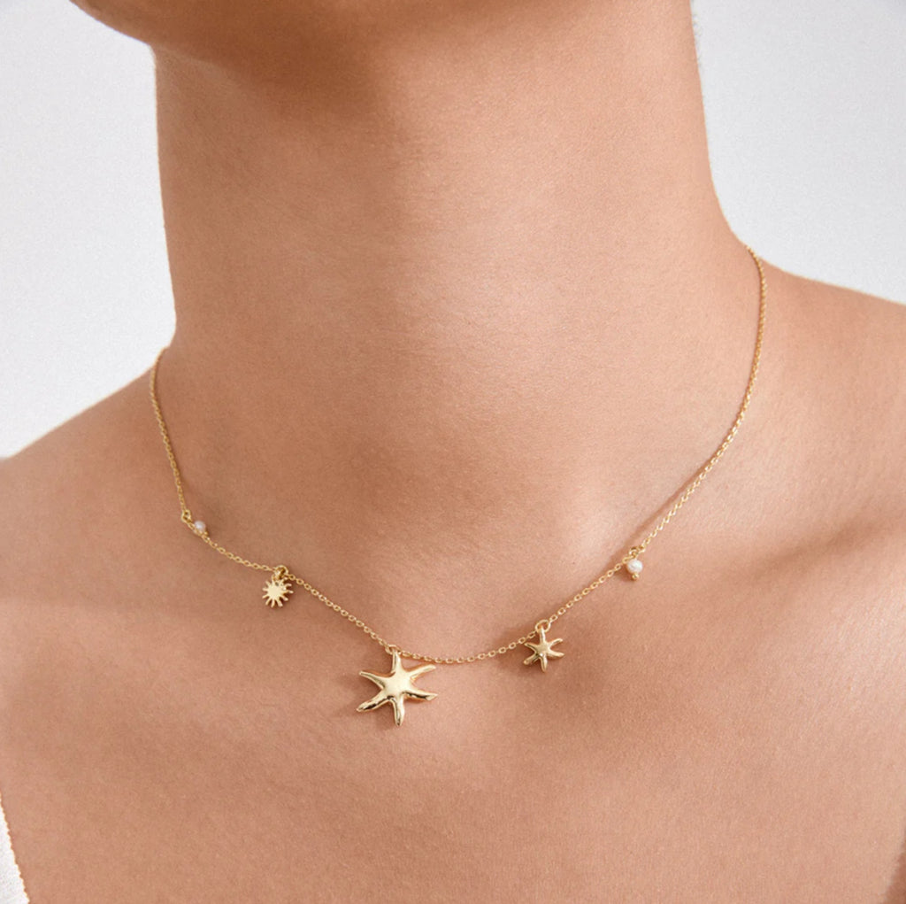 PRISM necklace gold-plated