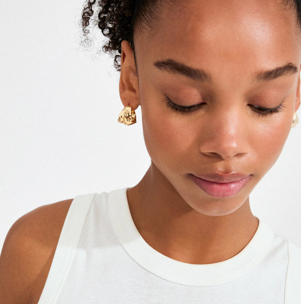 JOHNNIE earrings gold-plated