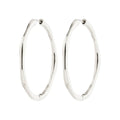 HAZE hoop earrings silver-plated