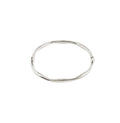 HAZE bangle silver-plated