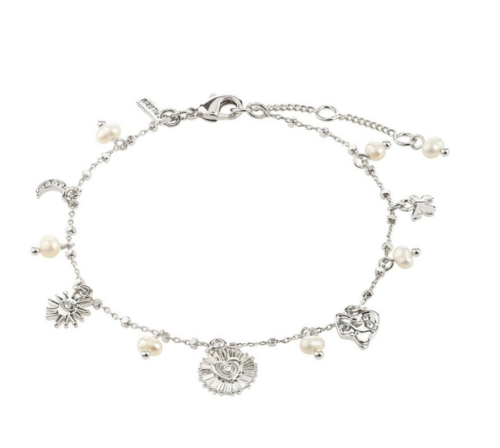 MYLAN bracelet silver-plated