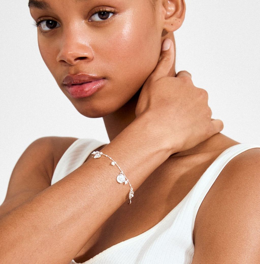 MYLAN bracelet silver-plated