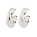 JENNINGS hoop earrings silver-plate
