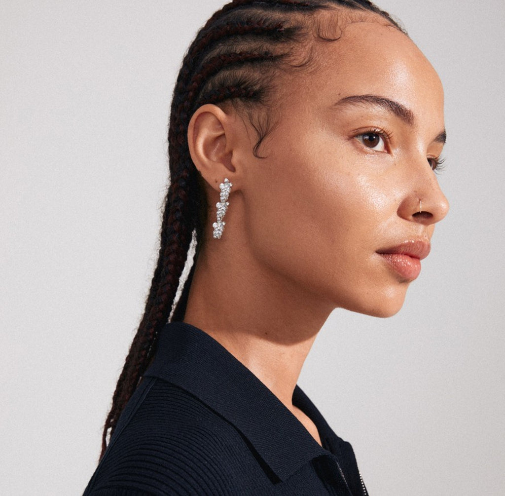 CHARMAINE earrings silver-plated