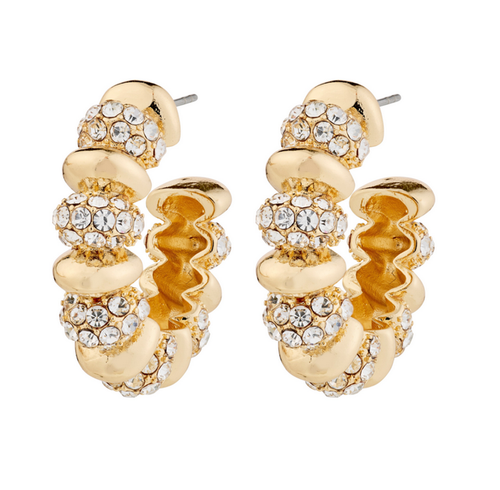 DELPHINE earrings gold-plated