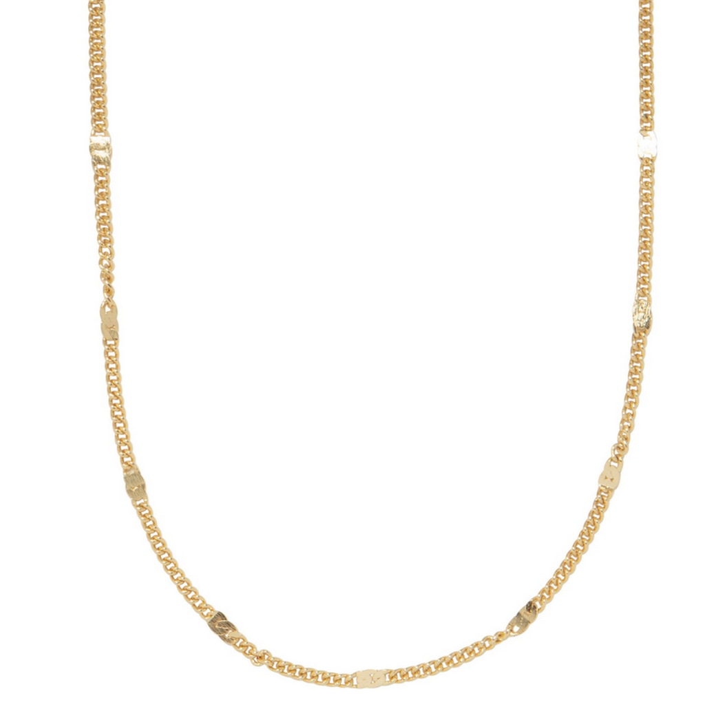 CAT necklace gold-plated