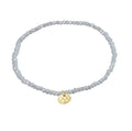 INDIE bracelet blue, gold-plated