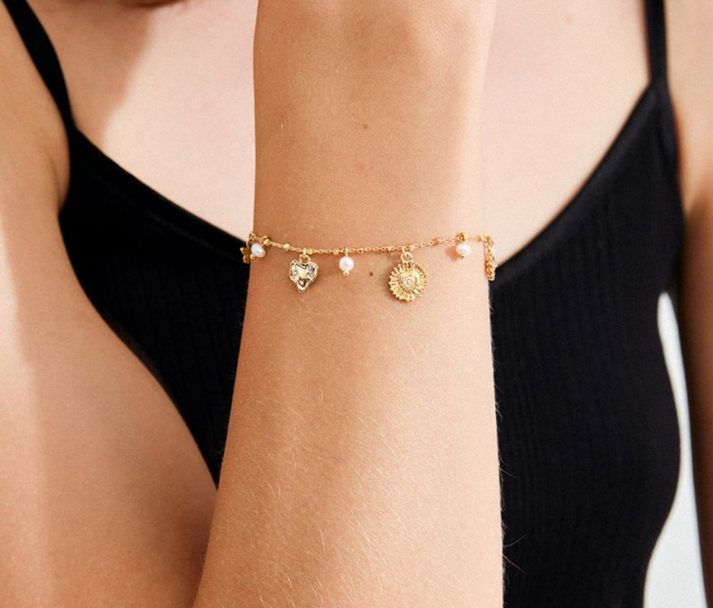 MYLAN bracelet gold-plated