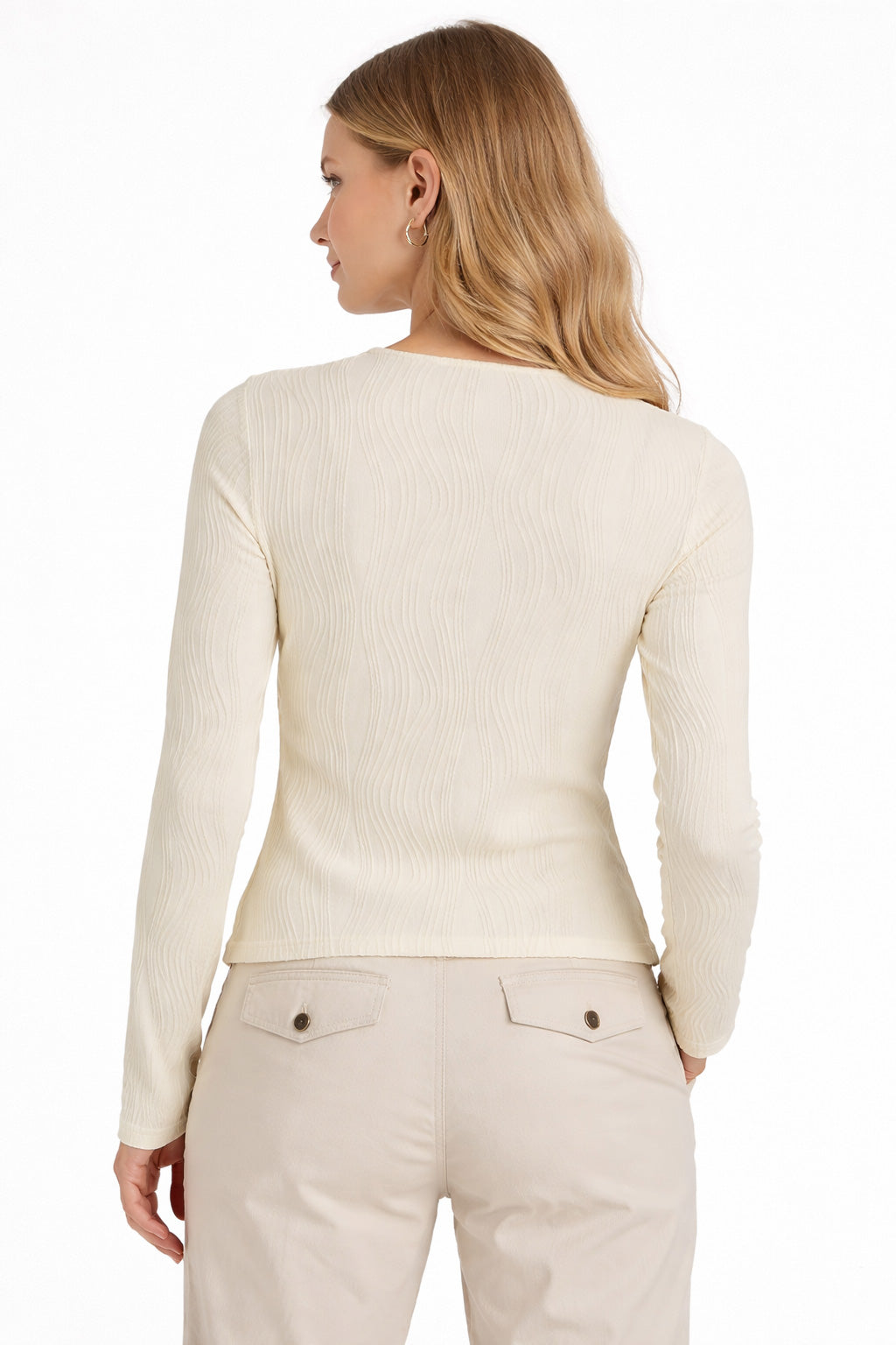 VINIRA O-NECK L/S TOP/TB