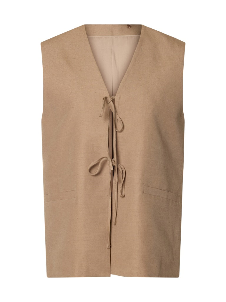 SLFTERRY TIE VEST