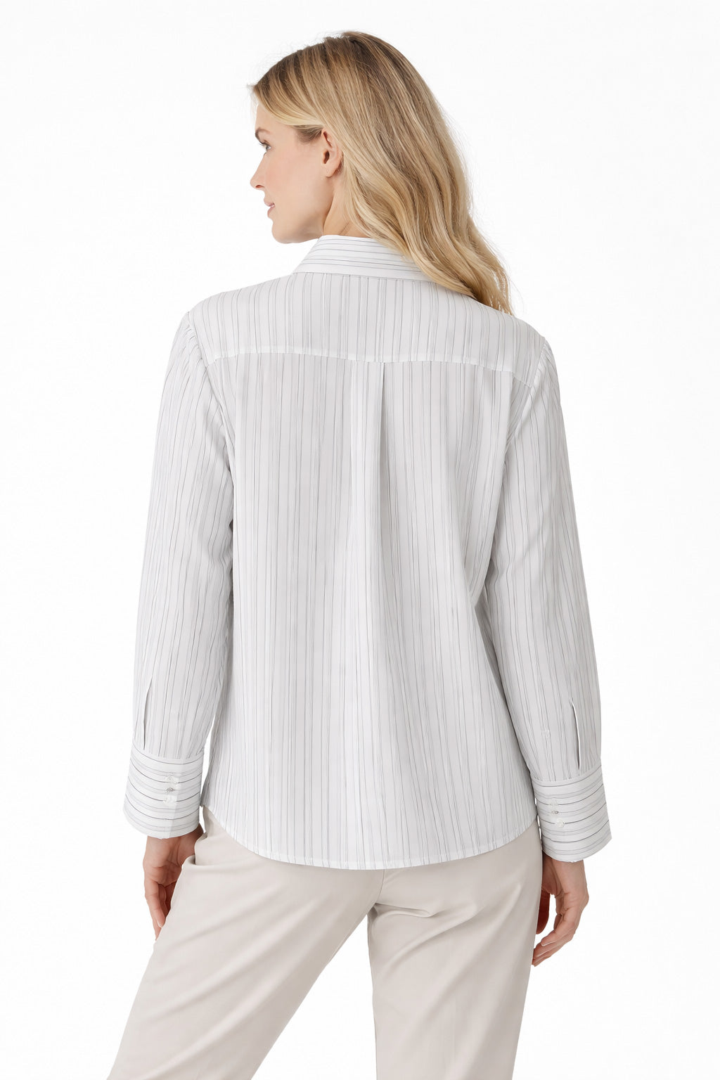 Gestreifte Oversize-Bluse