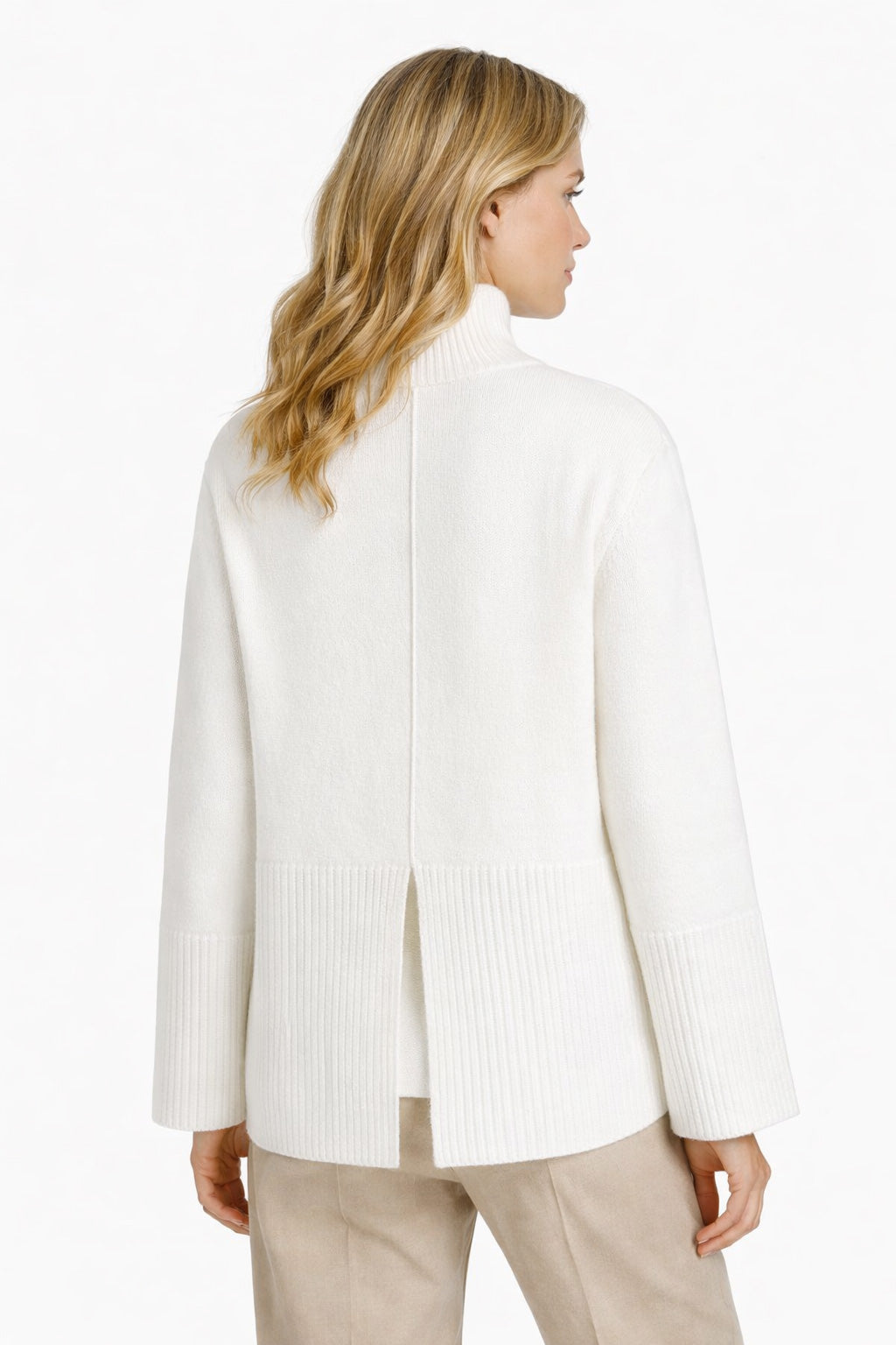 Pullover mit gerippten R?ndern