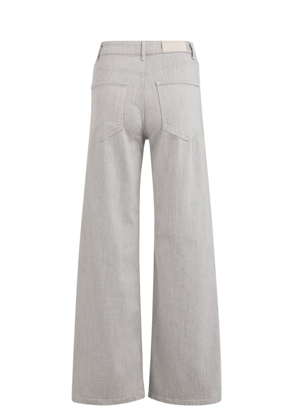Graue Denimhose