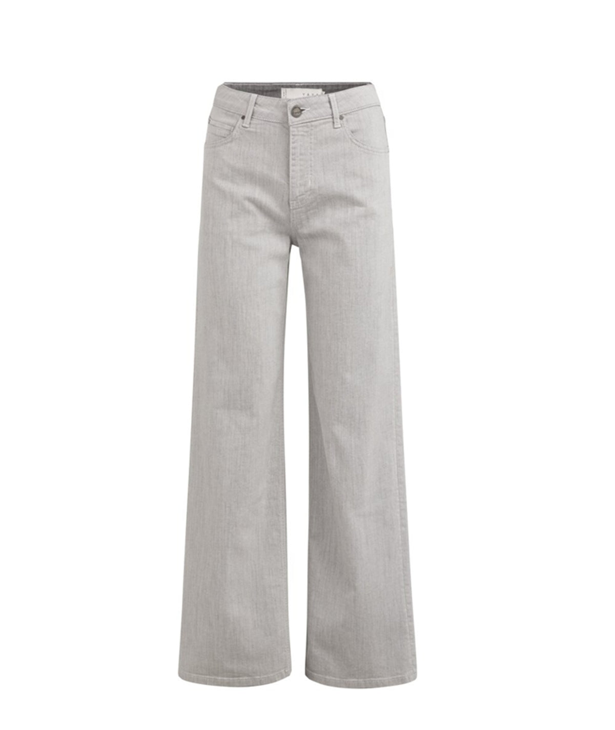 Graue Denimhose
