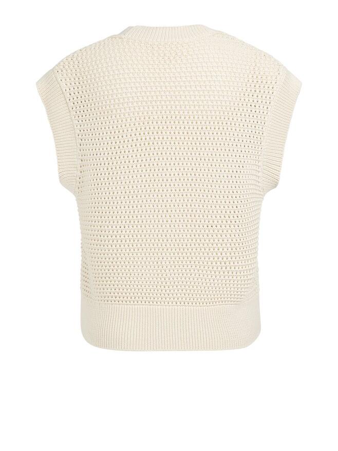 Grobmaschiger Cardigan