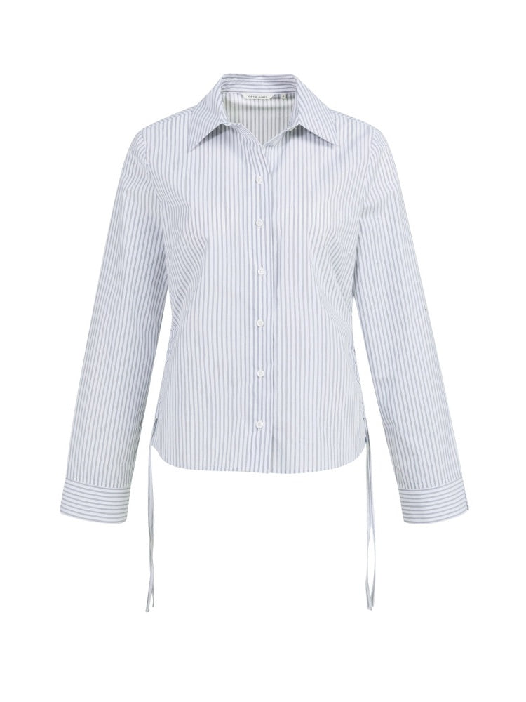 Bluse mit Kordelzügen