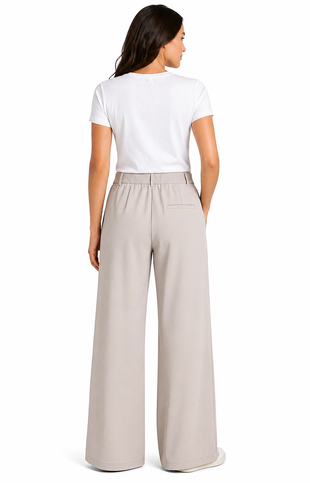 Jerseyhose mit weitem Bein
