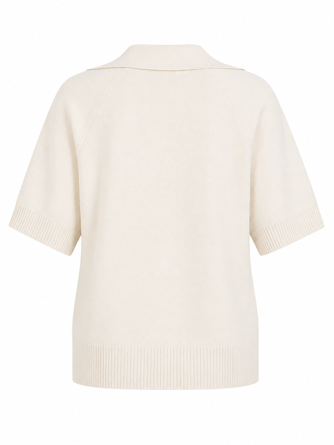 Kurzärmeliger Strickpullover