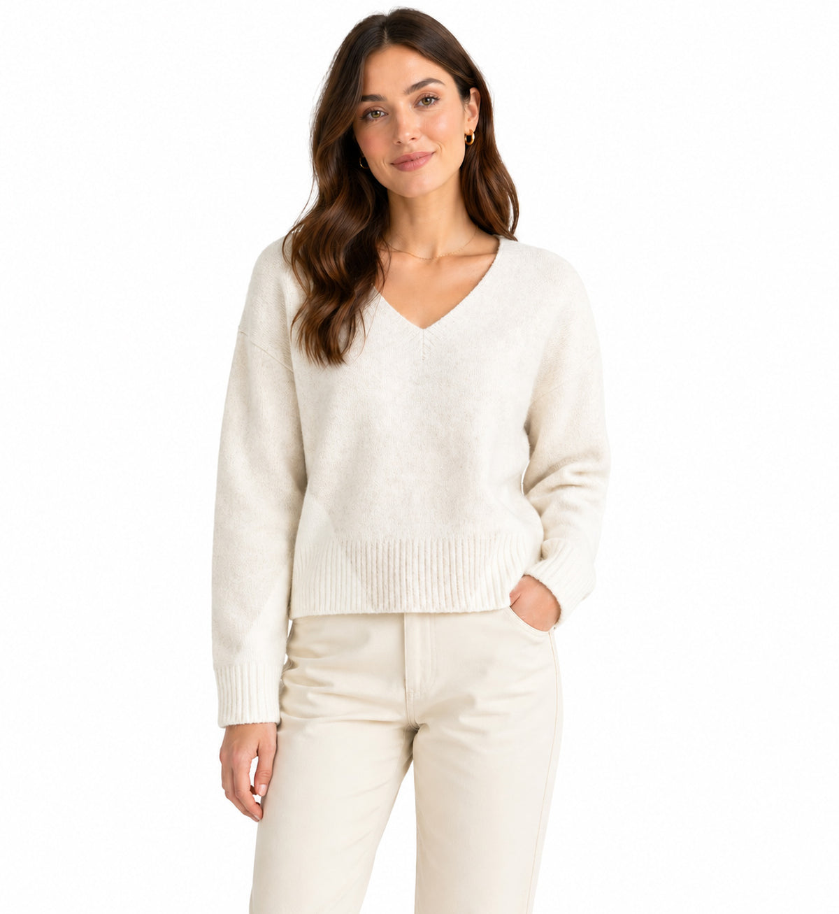 Pullover mit Farbblock