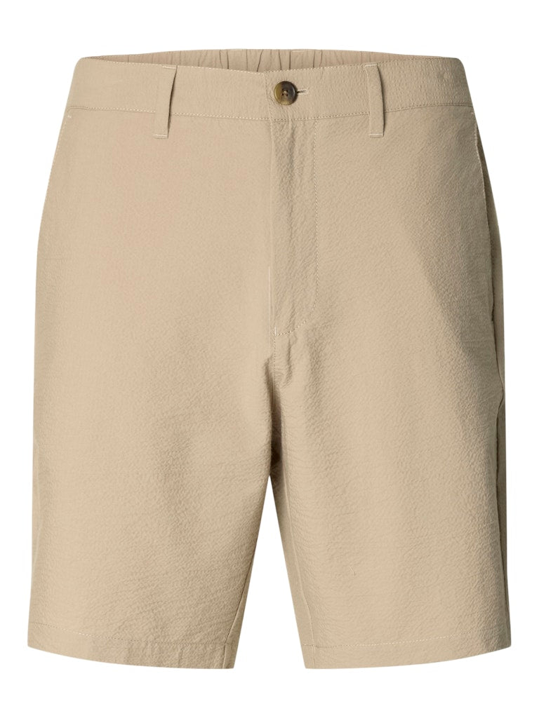 SLMKARL-SEERSUCKER REGULAR SHORTS N