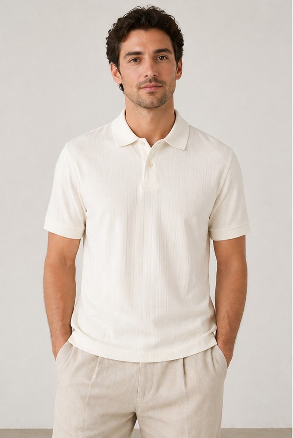 SLHCOLE RIB SS POLO