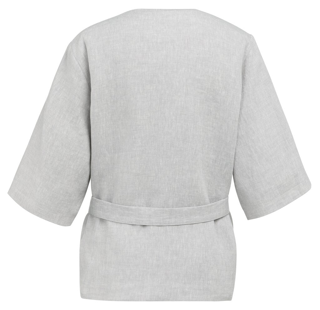 Wickeljacke aus Leinen