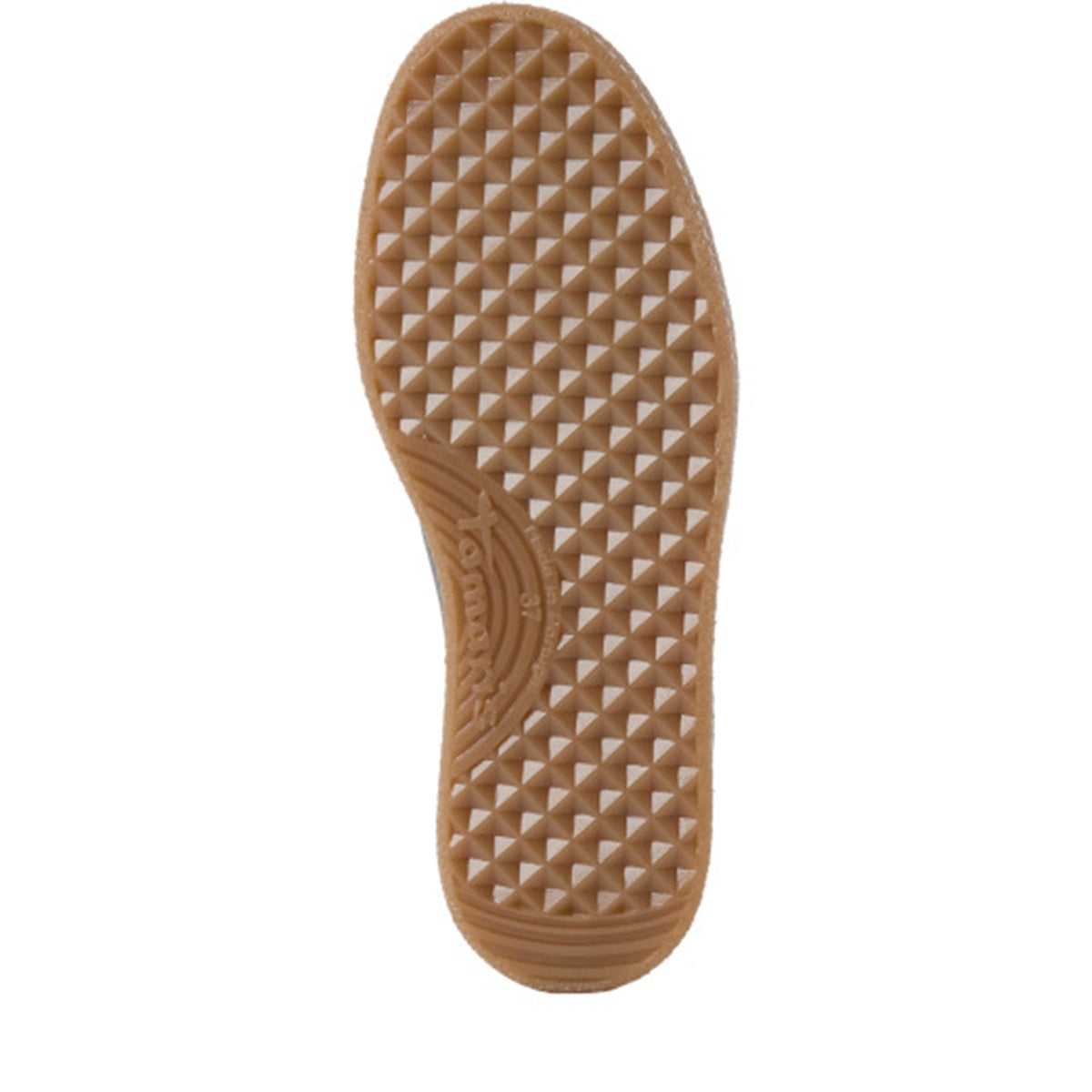 Tamaris Sneaker aus Leder mit Kontrastdetails und Plateau-Sohle