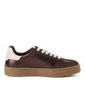 Tamaris Sneaker aus Leder mit Kontrastdetails und Plateau-Sohle