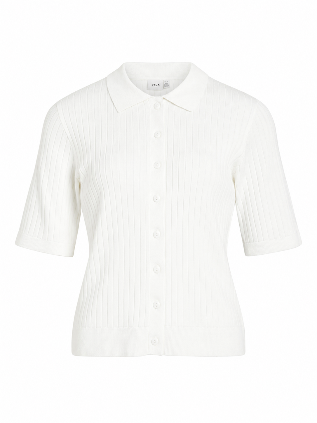 VISALU 2/4 POLO KNIT TOP/RC