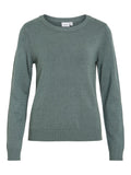 VIRIL O-NECK L/S  KNIT TOP - NOOS