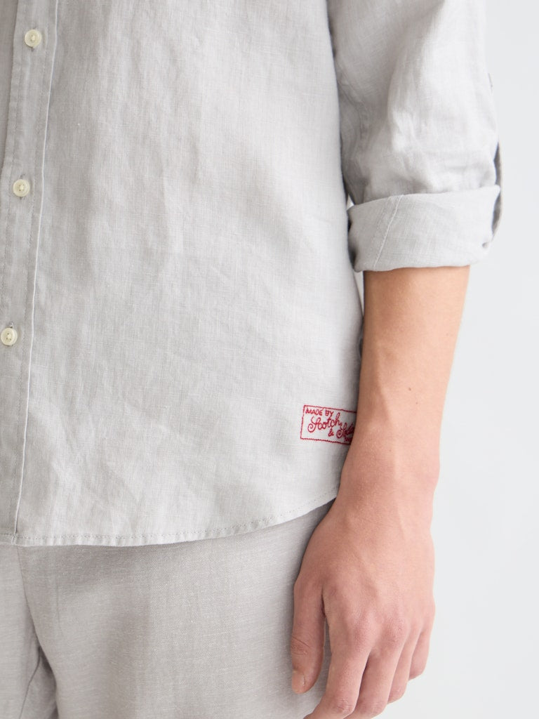 Seasonal core linen regularfit shir