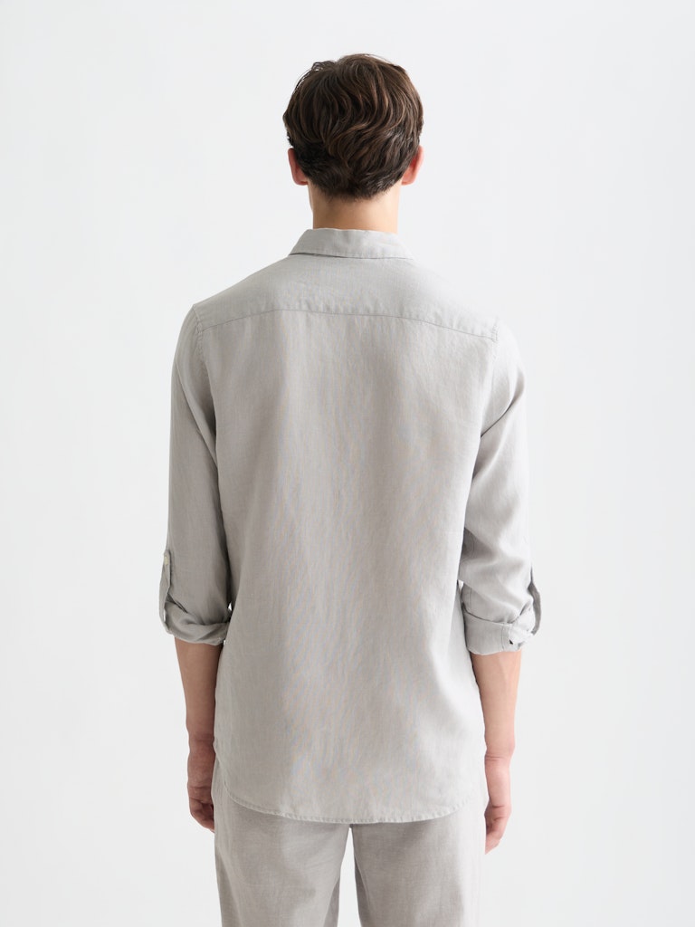 Seasonal core linen regularfit shir
